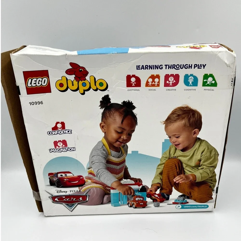 LEGO DUPLO Cars Lightning McQueen & Mater Car Wash Fun 10996
